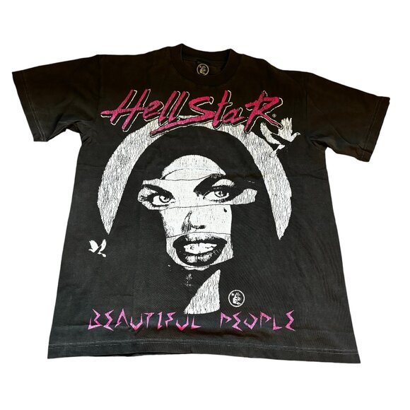 Hellstar Beautiful People T-Shirt - Picture 1 of 5